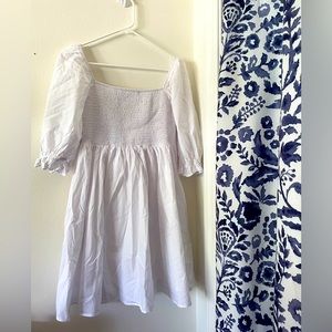 White dress, size S
